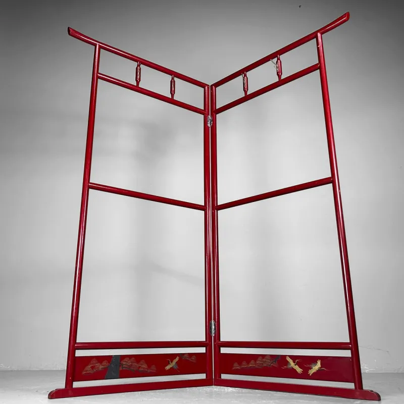 Hot Pamono Japanese Wooden Kimono Hanger, 1920s