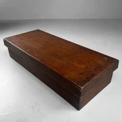 Pamono Japanese Wooden Storage Box, 1930s> Trunks Crates & Baskets