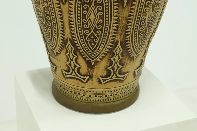 Pamono Jasba Vase in Earth Tones, 1960s> Vases