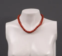 Sale Pamono Jasper Semi-Precious Stone Necklace, 1980s