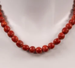 Sale Pamono Jasper Semi-Precious Stone Necklace, 1980s