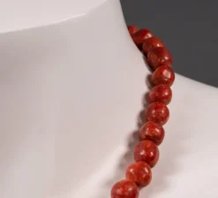 Sale Pamono Jasper Semi-Precious Stone Necklace, 1980s