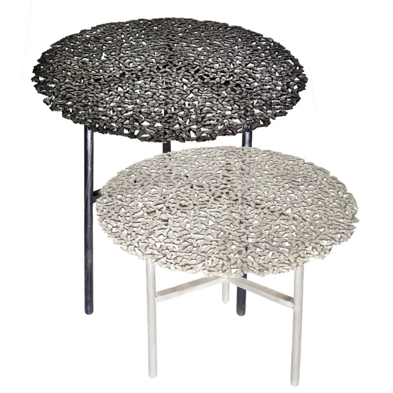 Sale Pamono Jean Cast Butterfly Indoor or Outdoor Side Table in Blackened Brass by Fred & Juul