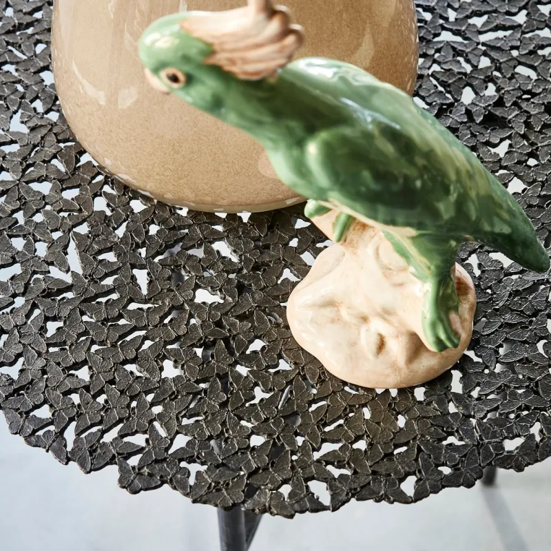 Sale Pamono Jean Cast Butterfly Indoor or Outdoor Side Table in Blackened Brass by Fred & Juul