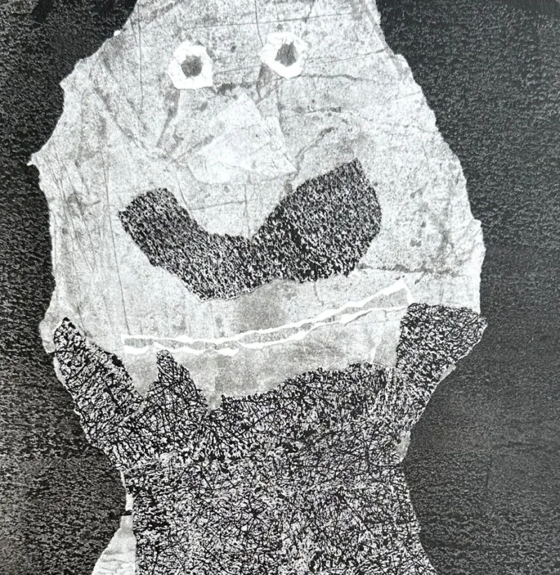 New Pamono Jean Dubuffet, Beard of Perplexities, 1960, Lithograph
