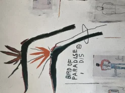 Clearance Pamono Jean Michel-Basquiat, Bird of Paradise, Print