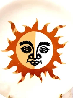 Pamono Jean Picart Le Doux - Sunshine - Original Salins Earthenware 1960s