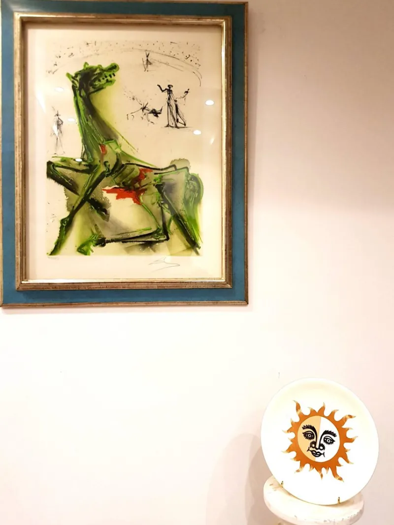 Pamono Jean Picart Le Doux - Sunshine - Original Salins Earthenware 1960s