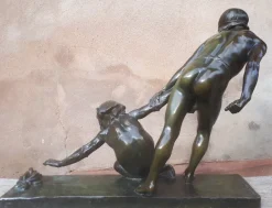 Pamono Jean Verschneider, Art Deco Sculpture, 1920s-1940s, Bronze><noscript><img width=