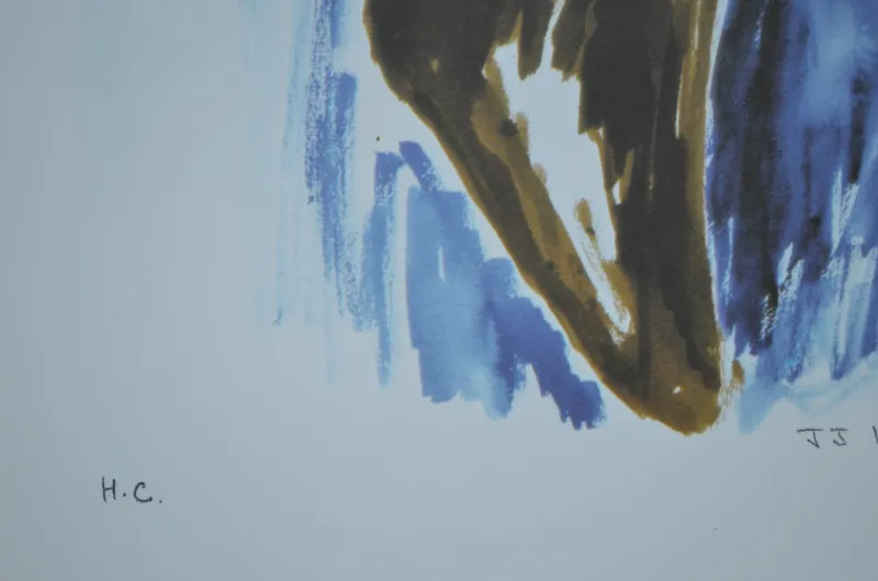 Outlet Pamono Jean-Jacques Katan, The One, Lithograph, 1980s