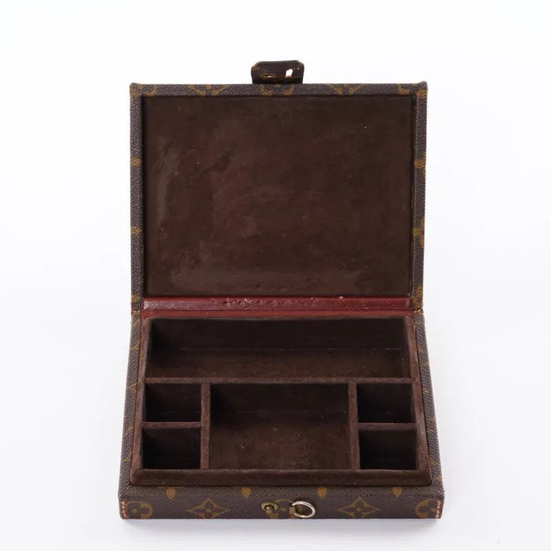 Pamono Jewelry Box from Louis Vuitton, 1980s> Trunks Crates & Baskets