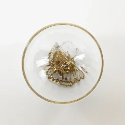 Pamono Jewelry Box in Beige, Moire Collection, Hand-Blown Glass by Atelier George><noscript><img width=