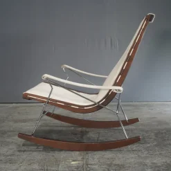 Discount Pamono J.J. Rocking Chair attributed to Antonio Citterio for B&b Italia, 2010s