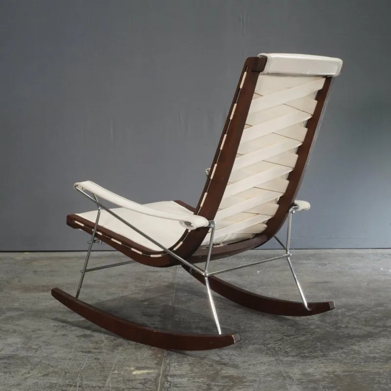 Discount Pamono J.J. Rocking Chair attributed to Antonio Citterio for B&b Italia, 2010s