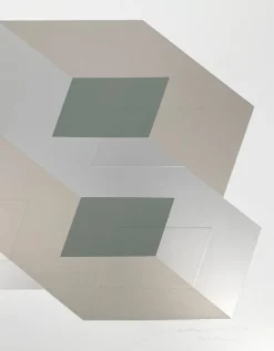 Discount Pamono Joachim Albrecht, Embossed Composition, 1970, Screenprint