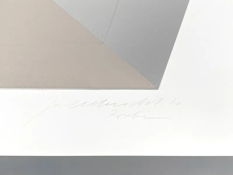 Discount Pamono Joachim Albrecht, Embossed Composition, 1970, Screenprint