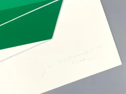 Pamono Joachim Albrecht, Green Electron, 1968, Screenprint><noscript><img width=