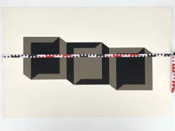 Discount Pamono Joachim Albrecht, Numbered Color Composition, 1960s-1970s, Screenprint