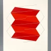Pamono Joachim Albrecht, Red Electron, 1968, Screenprint> Abstraction