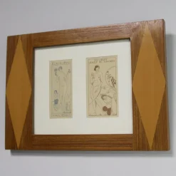Pamono Joan D'Ivori, Ex Libris Figurative Lithographs, Framed><noscript><img width=