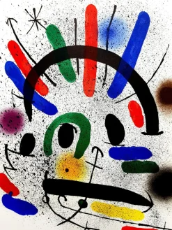 Online Pamono Joan Miro - Original Abstract Lithograph 1981