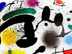 Pamono Joan Miro - Original Abstract Lithograph 1981