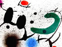 Pamono Joan Miro - Original Abstract Lithograph 1981