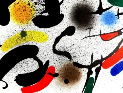 Pamono Joan Miro - Original Abstract Lithograph 1981