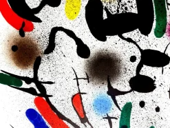 Pamono Joan Miro - Original Abstract Lithograph 1981