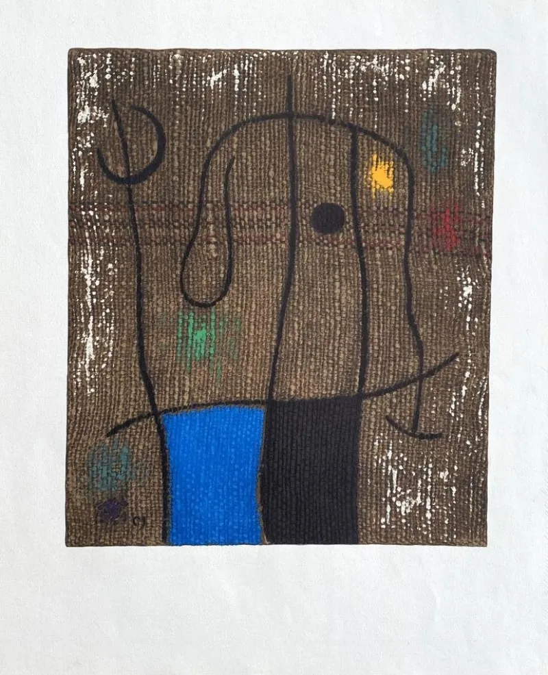 Pamono Joan Miro, Woman and Bird II, 1965, Lithograph> Prints & Multiples