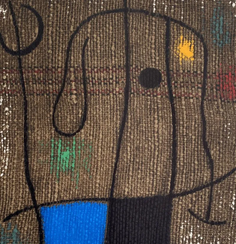 Pamono Joan Miro, Woman and Bird II, 1965, Lithograph> Prints & Multiples