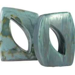 Clearance Pamono Joanna Wysocka, Handmade Pottery Glazed Sculptures, Ceramic, Set of 2