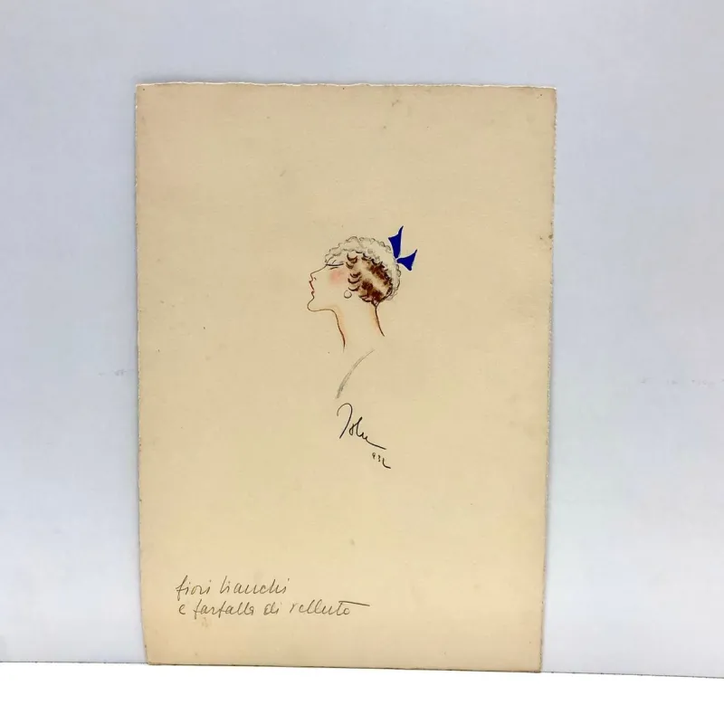 Pamono John Guida, Figure, Drawing on Paper, 1932> Work On Paper