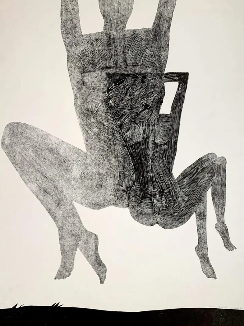 New Pamono Jolanta Johnsson, Human, 1998, Print on Paper