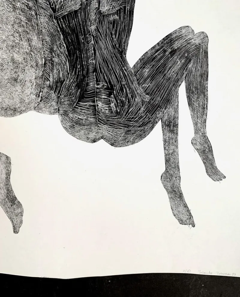 New Pamono Jolanta Johnsson, Human, 1998, Print on Paper