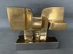 Pamono José Luis Sánchez Fernández, Albacete, 1980s, Bronze> Abstraction