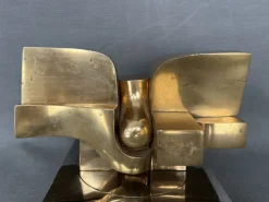 Pamono José Luis Sánchez Fernández, Albacete, 1980s, Bronze><noscript><img width=