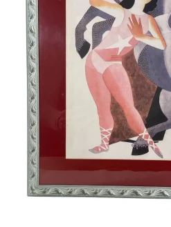 New Pamono José Sobral Almada Negreiros, Composition, Print, 1930s, Framed