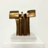 Pamono Jose Luis Sanchez, Abstract Sculpture, 1970s, Bronze