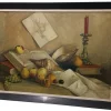 Pamono Jose Martorell Puigdomenech, Castilian Still Life, 19th Century, Oil on Canvas, Framed> Old Masters