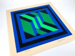 Online Pamono Jürgen Reipka, Abstract Composition, Screen Print, 1971
