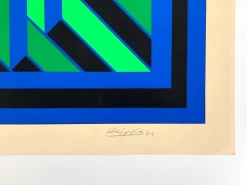 Online Pamono Jürgen Reipka, Abstract Composition, Screen Print, 1971