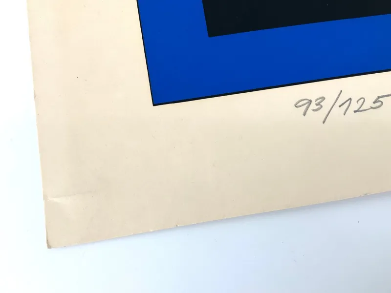 Online Pamono Jürgen Reipka, Abstract Composition, Screen Print, 1971