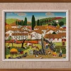 Online Pamono Juan Blancafort, The Dry Trees, 20th-century, Oil on Board, Framed