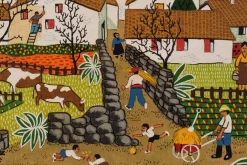 Online Pamono Juan Blancafort, The Dry Trees, 20th-century, Oil on Board, Framed