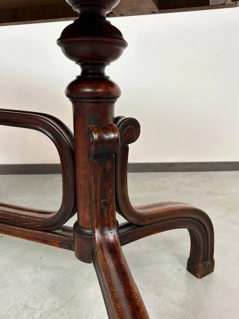 Hot Pamono Jugendstil Bentwood Writing Table attributed to Thonet, 1890s