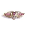 Pamono Jugendstil Enameled Brooch> Brooches
