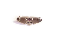 Pamono Jugendstil Enameled Brooch><noscript><img width=