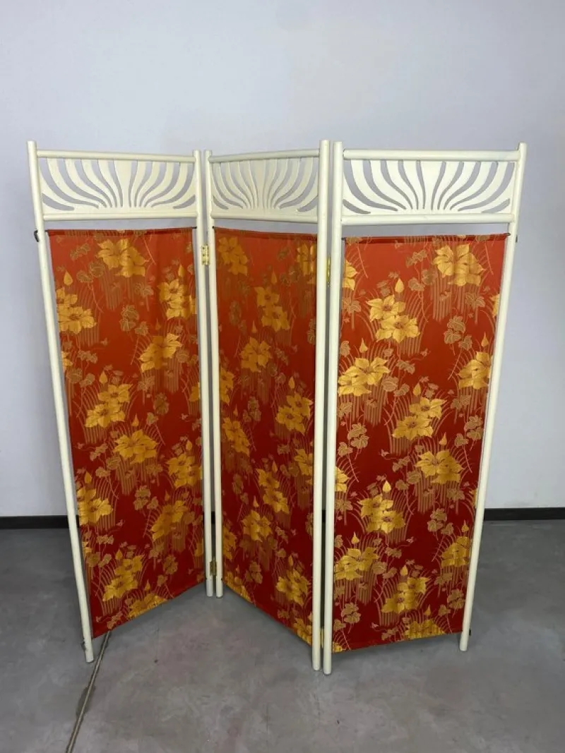 Pamono Jugendstil No. 1057 Screen attributed to J&J Kohn, 1890s> Room Dividers & Screens