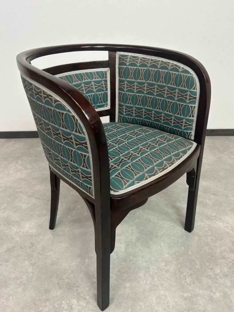 Pamono Jugendstil Office Chair attributed to Otto Wagner for J&J Kohn, 1890s> Office Chairs